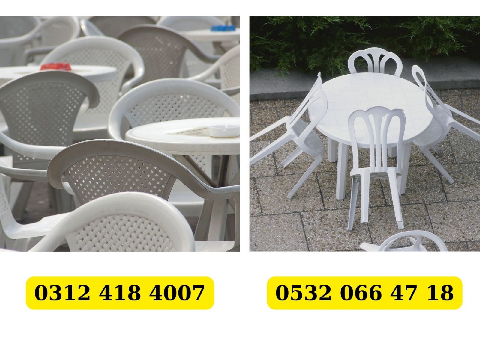 Mamak Masa Sandalye Kiralama Fiyatları